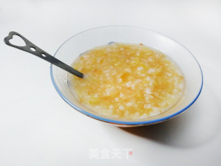 柚子苹果粥的做法步骤：6