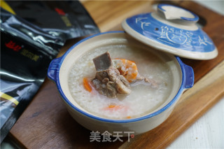 虾仁猪骨粥的做法步骤：8