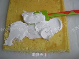 花样美食，树桩蛋糕的做法步骤：11