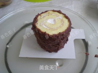 花样美食，树桩蛋糕的做法步骤：14