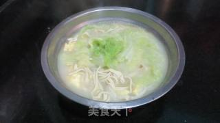白菜干豆腐汤的做法步骤：9
