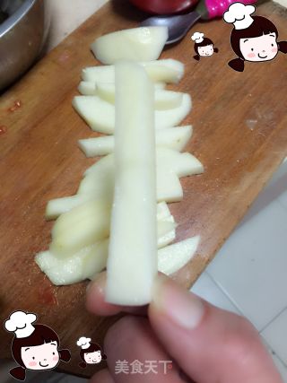 原创【????仙草味道????私房菜????】????女儿????的????味道????????烘烤马铃薯条????的做法步骤：2
