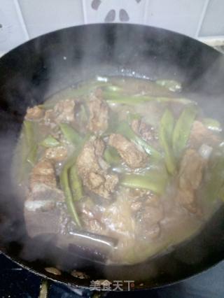 排骨炖豆角的做法步骤：9