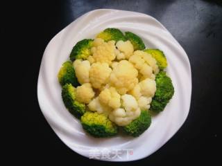 浇汁双花的做法步骤：4