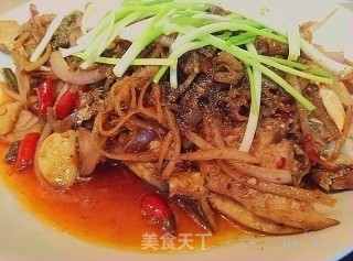 姜丝耗儿鱼的做法步骤：12