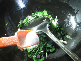 冬笋炒莴笋叶的做法步骤：7