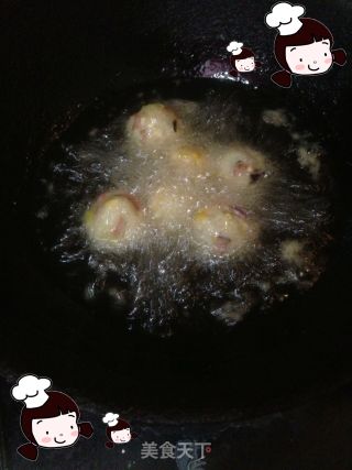 仙草阁私房菜（异国风情）--挑逗你的味觉（马铃薯小丸子）的做法步骤：13