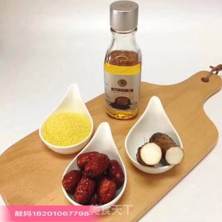 小米山药红枣粥的做法步骤：1
