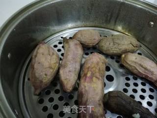 山楂地瓜饼的做法步骤：1