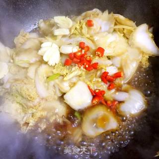 醋溜白菜的做法步骤：7
