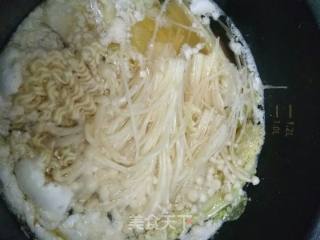 #御寒美食#――鸡蛋素面的做法步骤：4