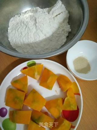 #御寒美食#――南瓜发糕的做法步骤：1