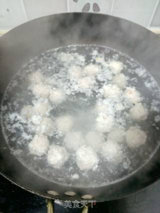 菠菜丸子粉丝汤的做法步骤：5