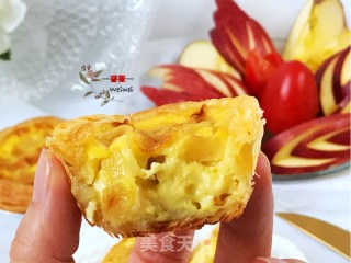 甜蜜苹果蛋挞(全蛋，不使用淡奶油）的做法步骤：10