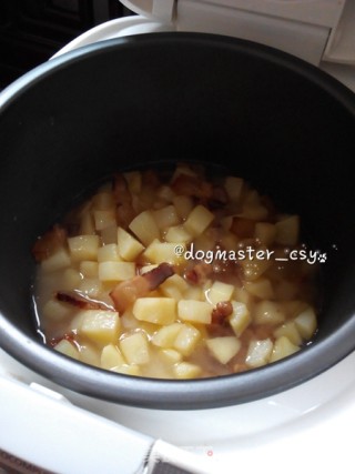 腊肉土豆焖饭的做法步骤：5
