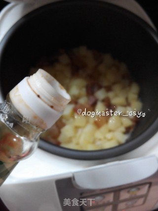 腊肉土豆焖饭的做法步骤：6
