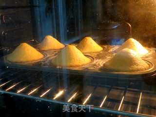 #烤箱美食# 小小贝壳【玛德琳蛋糕】的做法步骤：10