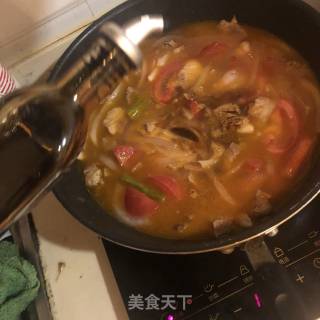 番茄土豆炖牛肉的做法步骤：8