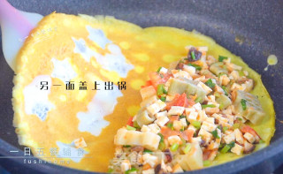 蛋包意面的做法步骤：8