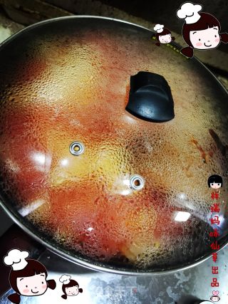 仙草阁私房菜（孕期妈咪）--软糯酸甜（番茄闷土豆）的做法步骤：7