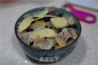 酱油肉鳗鲞合蒸的做法步骤：4