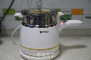 酱油肉鳗鲞合蒸的做法步骤：5
