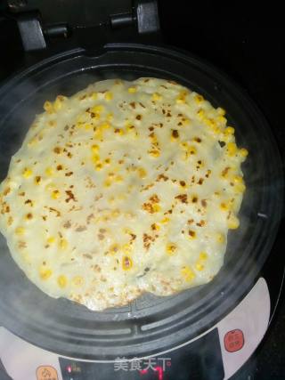 苹果玉米奶饼的做法步骤：6