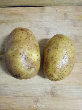 孜然味烤薯片的做法步骤：1