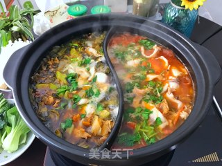 鸳鸯鱼火锅的做法步骤：15