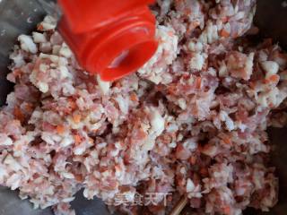 蒸香菇肉丸的做法步骤：4