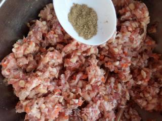 蒸香菇肉丸的做法步骤：7