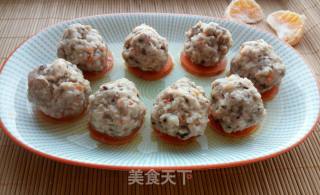 蒸香菇肉丸的做法步骤：12