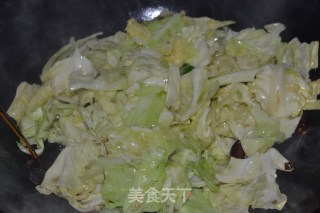 醋烹洋白菜的做法步骤：5