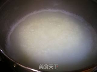 枸杞叶瘦肉粥的做法步骤：4