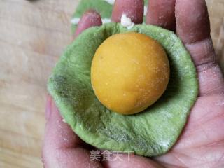 卷心菜馒头的做法步骤：5