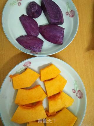 #御寒美食#――双色汤圆的做法步骤：2