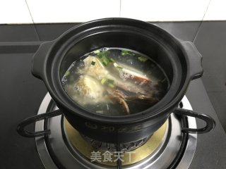 梭子蟹菜泡粥的做法步骤：5