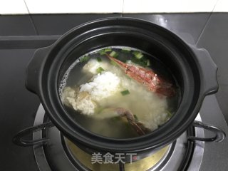 梭子蟹菜泡粥的做法步骤：6