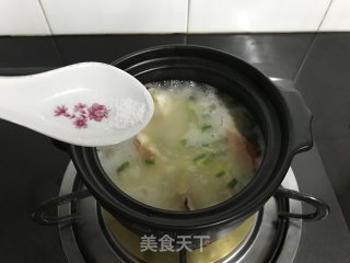 梭子蟹菜泡粥的做法步骤：7