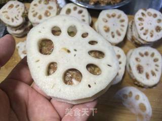 健康美味藕盒的做法步骤：9