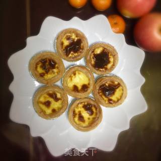蔓越莓、紫薯葡式蛋挞的做法步骤：11
