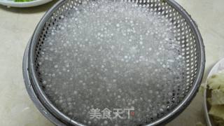 木瓜牛奶西米露的做法步骤：1