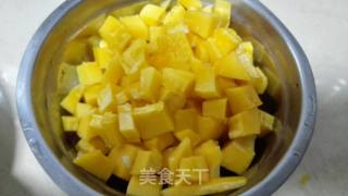 木瓜牛奶西米露的做法步骤：2