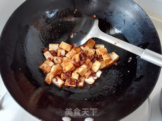 红极参烧豆腐的做法步骤：6