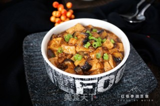 红极参烧豆腐的做法步骤：10