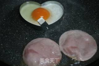 三明治的做法步骤：2