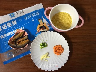 红极参小米粥的做法步骤：1