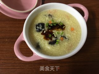 红极参小米粥的做法步骤：8