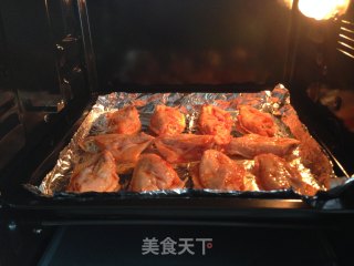 新奥尔良烤鸡翅的做法步骤：6