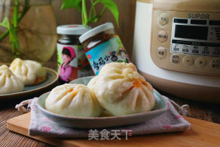 香菇酱肉包的做法步骤：10
